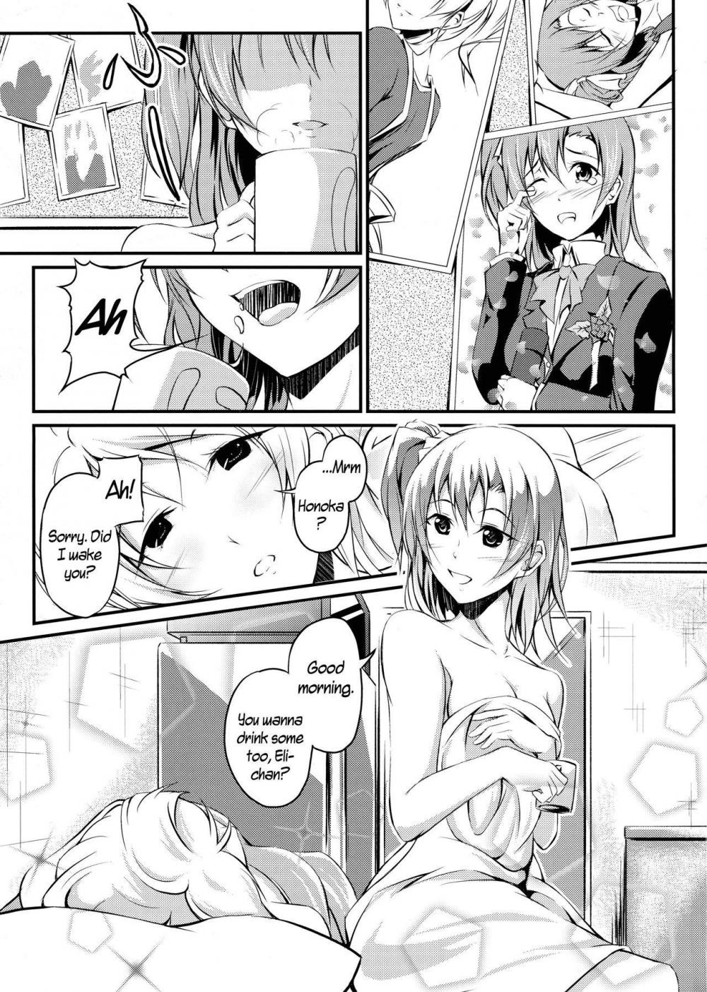 Hentai Manga Comic-Honoka and Eli's Life Living Together-Read-3